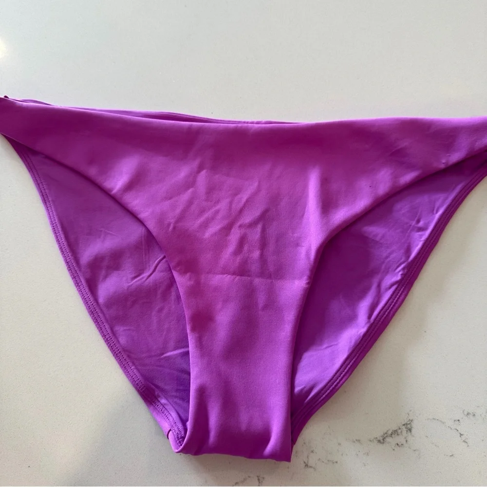 **NWT** Left On Friday Bold Magenta Bikini Bottom - Picture 3 of 10